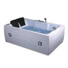 Hydrotherapy Indoor Whirlpool Hot Tub SPA Massage Bathtub - 2 Person