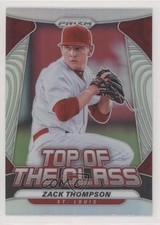 2020 Panini Prizm Top of the Class Silver Prizm Zack Thompson #TOC-19 0c2