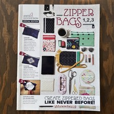 Anita Goodesign ZIPPER BAGS 123 Book NEW CD