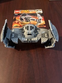 Lego Star Wars TIE Advanced Prototype 75082 Ship No Minifig Incomplete