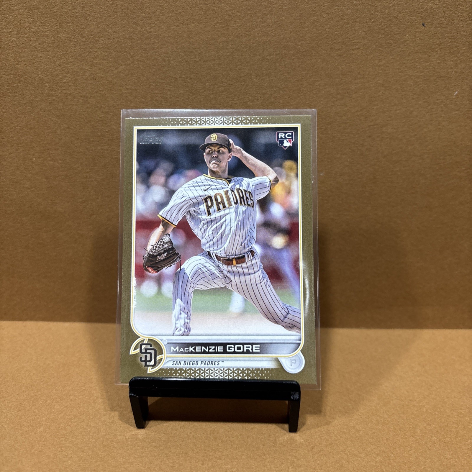 2022 Topps Update Series - Mackenzie Gore #US81 Gold /2022 (RC)