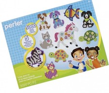Perler Pet Parade Deluxe Fuse Bead Craft Activity Kit, 5020 pcs
