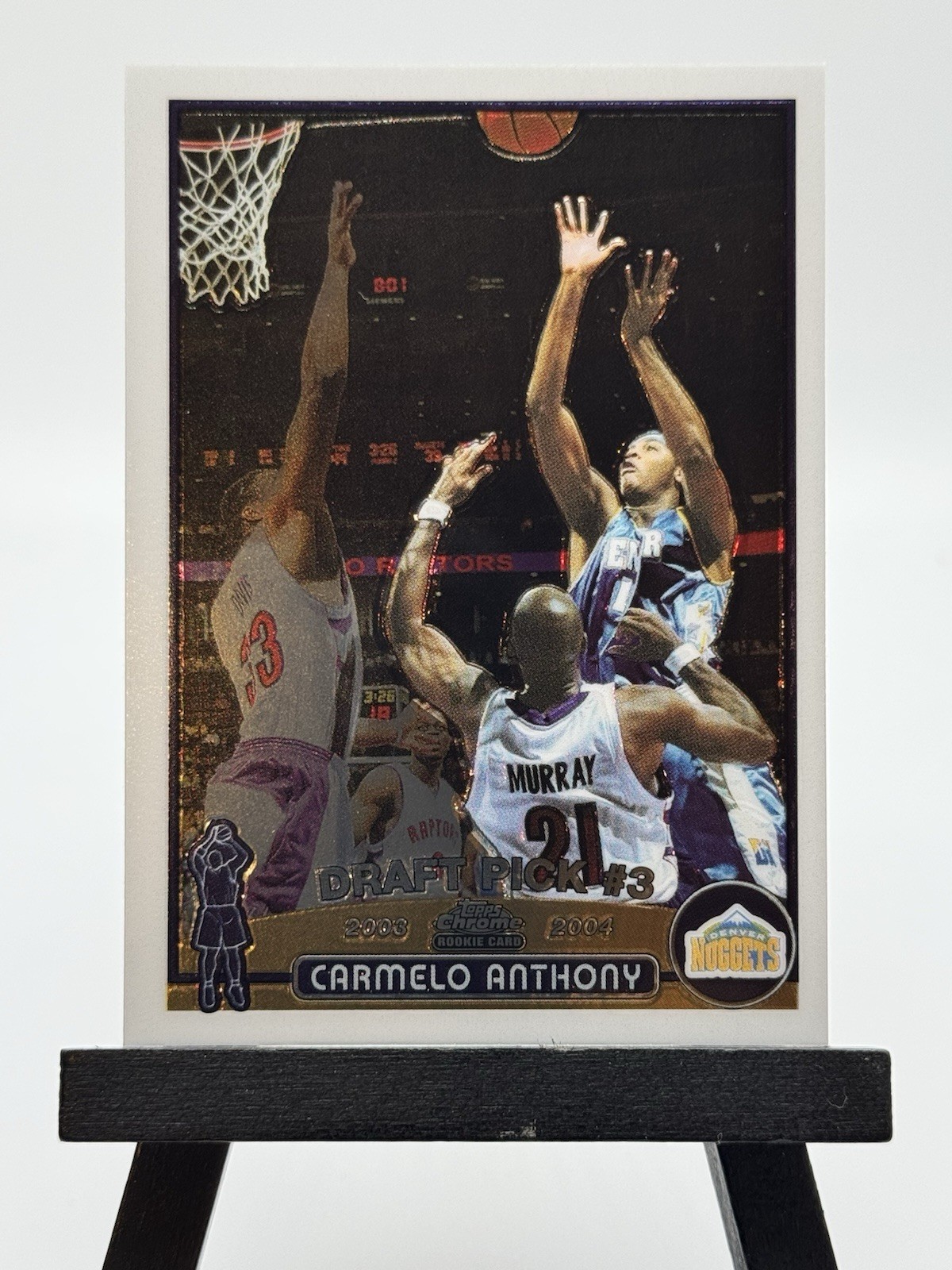 2003-04 Topps Chrome Rookie #113 Carmelo Anthony