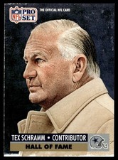 1991 Pro Set Tex Schramm Dallas Cowboys #30
