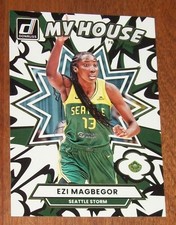 2025 Panini WNBA Donruss Basketball My House Press Proof Ezi Magbegor Card