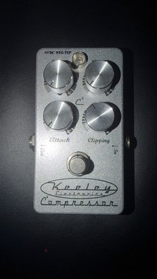 Keeley Electronics Compressor C4 Pedal for Electric Guitar