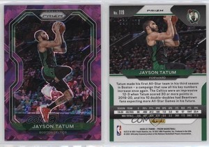 2020-21 Panini Prizm Purple Ice Prizm /175 Jayson Tatum #119