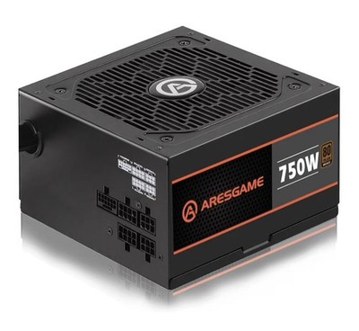 ARESGAME AGV750 750W Power Supply, 80 Plus Bronze Certified, Semi Modular Power