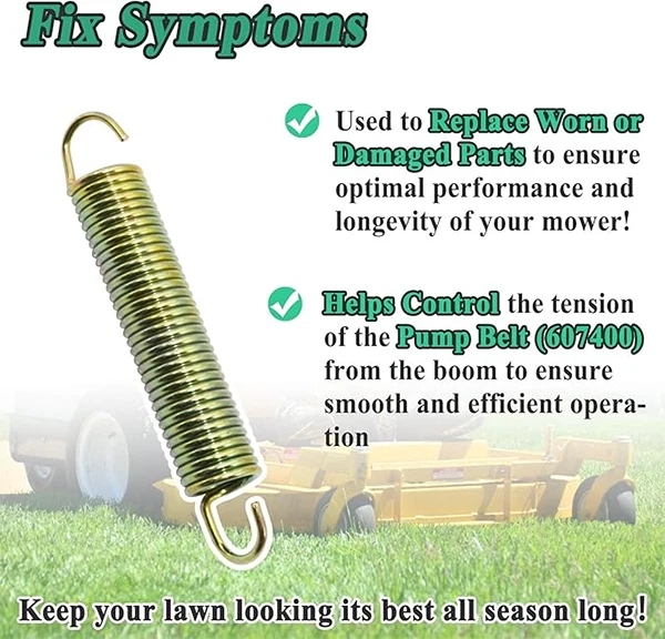 Resorte tensor de accionamiento 4 piezas compatible con Hustler 604490 Raptor Raptor SD SDX Foto 4 de 4