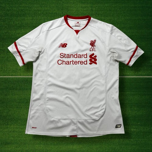 Liverpool FC 2015/16 Away Football Shirt New Balance Size Large Coutinho #10 - Picture 2 of 10