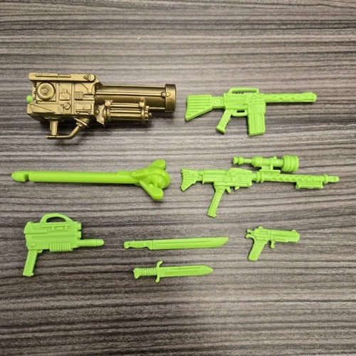 GI Joe Colonel Courage 1993 Complete Weapons Set Original 90's Hasbro