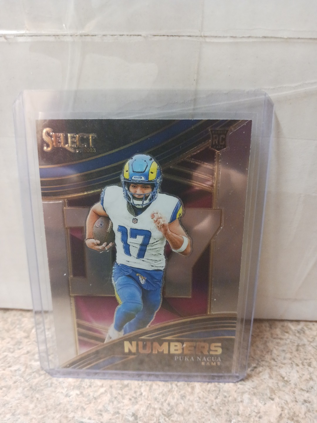 2023 Panini Select - Select Numbers Puka Nacua #NMB-PNA Silver (RC)!!!!