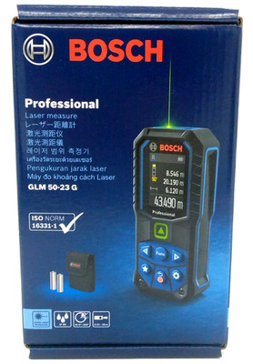 Bosch GLM 50-23 G Laser Distance Meter Green Beam 50m IP65 Digital Measure Pro