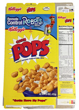2004 Robots Movie Promotion Kellogg's Corn Pops Cereal Box