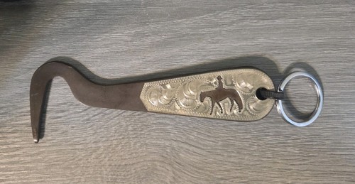 Pleasure Horse Brown Steel Hoof Pick