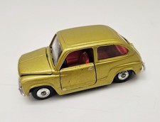 POLITOYS M 511 FIAT 600 - 1/43 - ORIGINAL - METALLIC GOLD COLOR