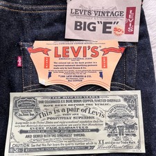 Levi's 501XX LVC Vintage W32 L36 80's Deadstock Made In USA Reissue Valencia