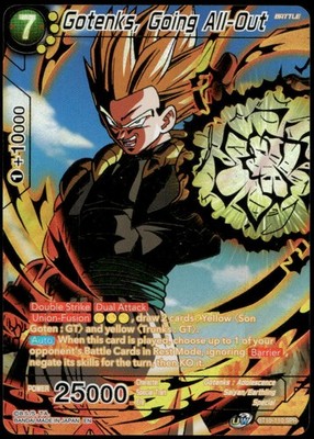 Gotenks, Going All-Out (SPR) BT10-110 Rise of the Unison Warrior  NM