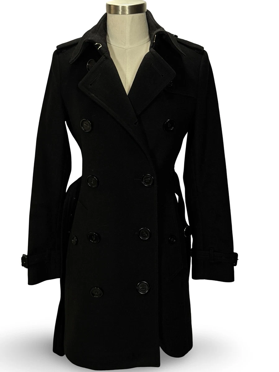 Burberry London Black Trench Coats Coats, Jackets & Vests for