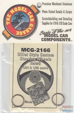 MCG2166 1:24/1:25 The Model Car Garage - Billet Style Custom Steering Wheels