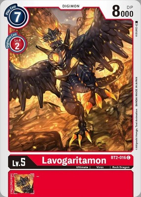 Lavogaritamon BT2-016 C Release Special Booster Digimon TCG