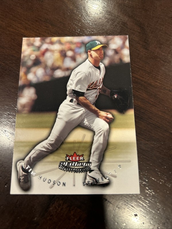 2005 Fleer Platinum Baseball Tim Hudson #82