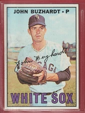 1967 Topps #178 John Buzhardt - Chicago White Sox - Set Break - 644🔥⚾🔥