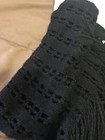 Women Fashion Scarves Wraps Poncho Crochet ( Black-white) — photo 3