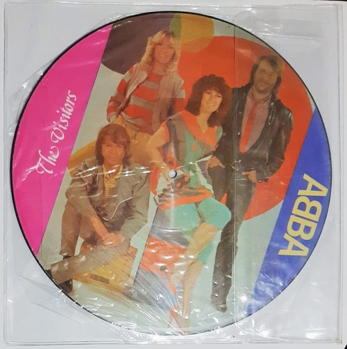 ABBA - THE VISITORS LP PICTURE DISC - BOLIVIA ORIGINAL 1ST PRESS - Picture 9 of 9