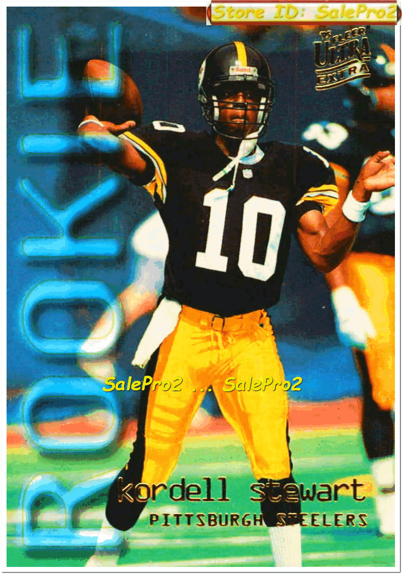 ULTRA FLEER 1995 KORDELL STEWART NFL PITTSBURGH STEELERS