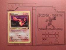 Charmander Team Rocket 1999 Common Near Mint Pokemon Card 50/82 + Sleeve