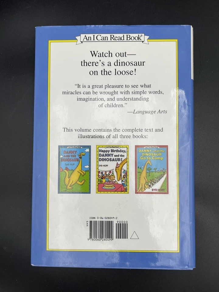 The Danny and the Dinosaur Treasury: Three Huge Adventures Hardcover 1993 - Image 3 of 4