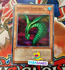 🇮🇹 YU GI OH SERPENTE SINISTRO – SBC1 ITH09 COMUNE – SPEED DUEL - ITA 🇮🇹