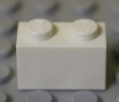 Lego  20 x Brick Stein 1x2 weiss  3004
