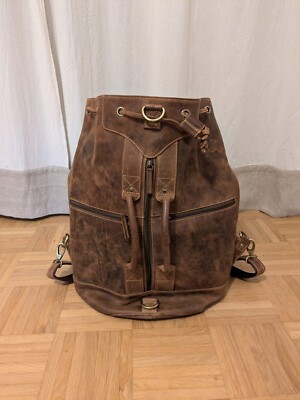 Greenburry Duffle bag (leather backpack)