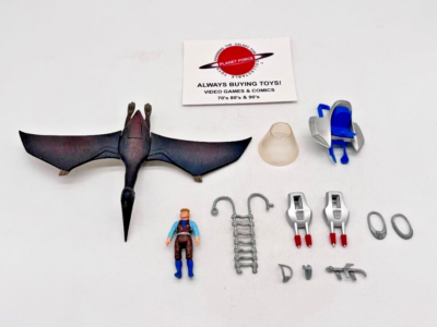 1987 Quetzalcoatlus & Yungstar Complete Vintage Dino Riders