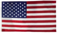 NEW VALLEY FORGE US4PN NYLON USA MADE 4' X 6' UNITED STATES USA FLAG 3474160