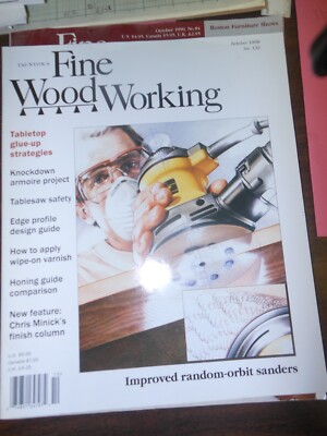 FINE WOODWORKING MAGAZINE   #132 oct  1998