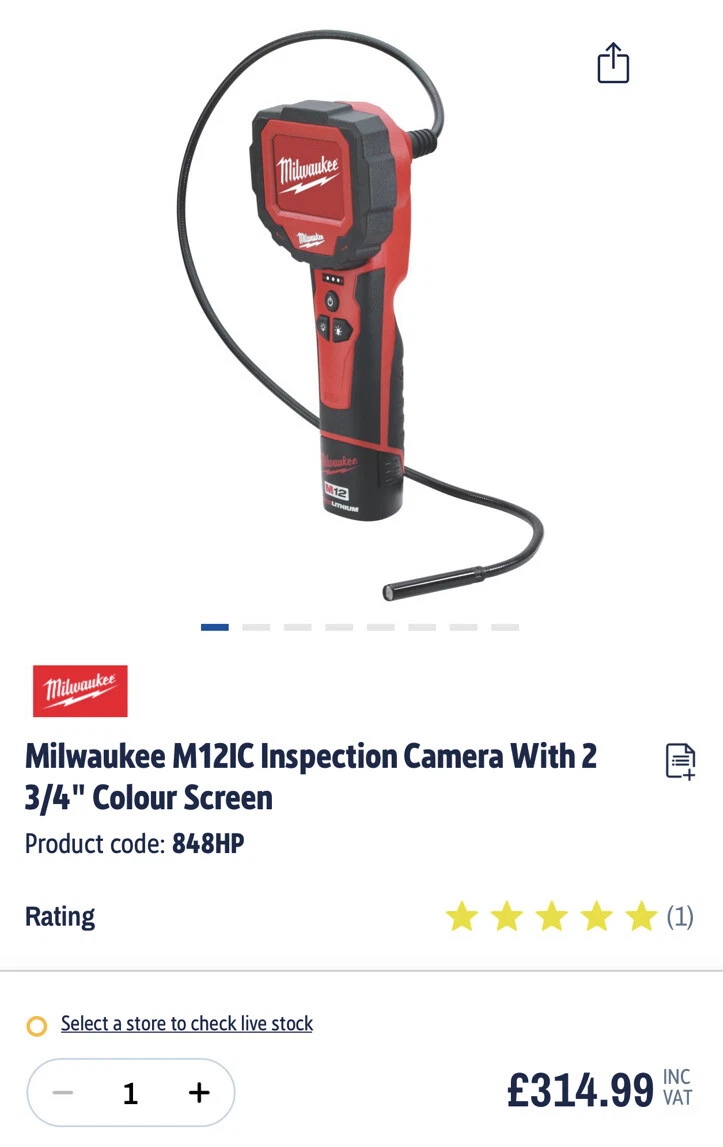 Milwaukee m 2024 spector 360