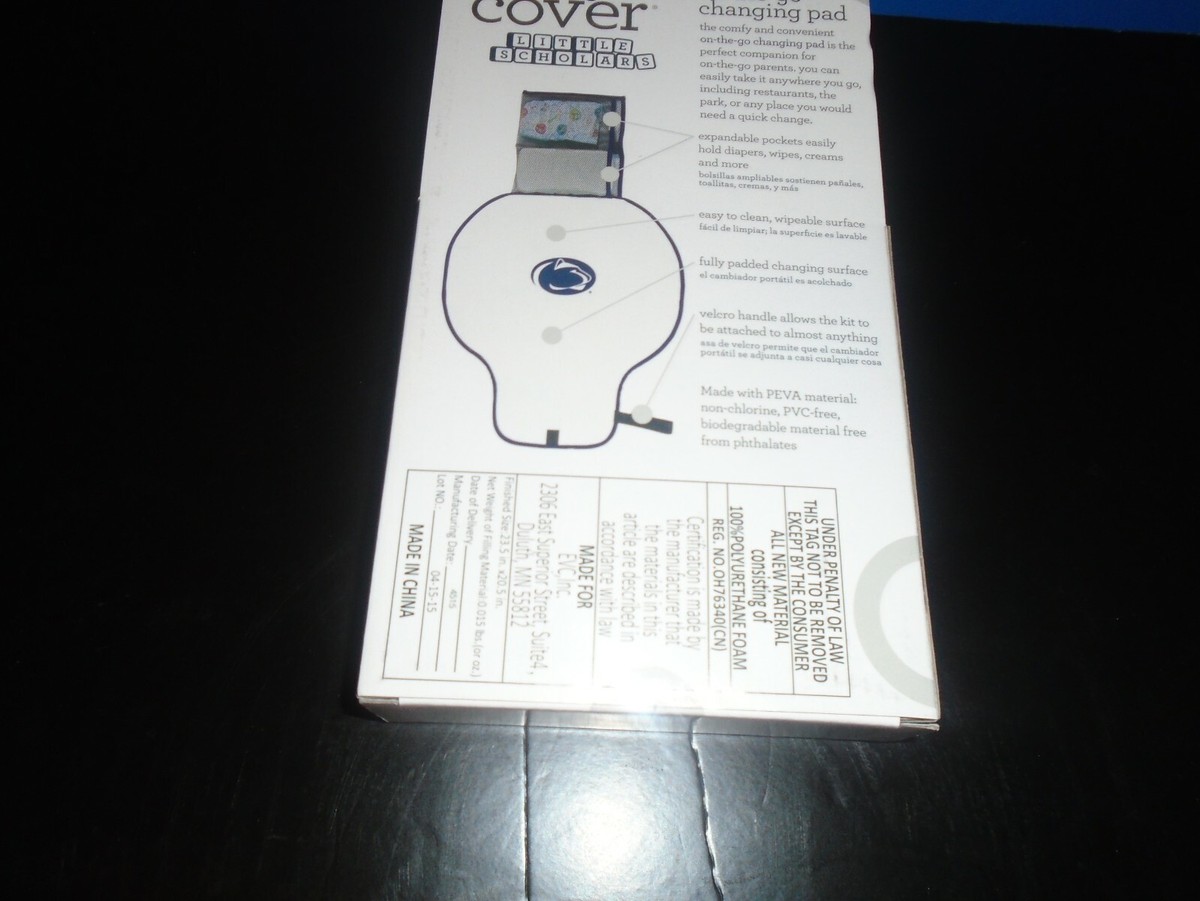 Penn State Nittany Lions NCAA Cozy Cover On The Go Changing Pad