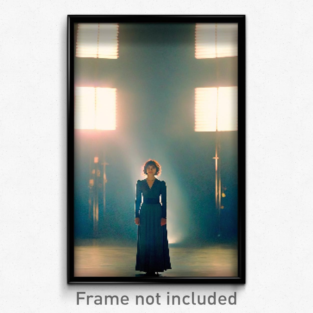 Pixel Art Poster - Harmonious Well (8 Bit Psychedelic Trippy Video Game Print)