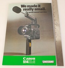 Vintage Canon 514XL-S Super 8 Camera Promo Stand - NOS