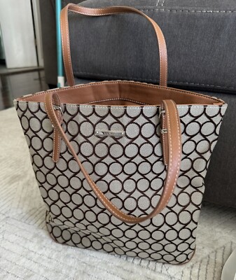 nine west handbag tote large