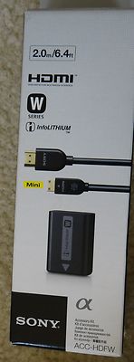 Genuine Original Sony ACC-HDFW Accessory Kit