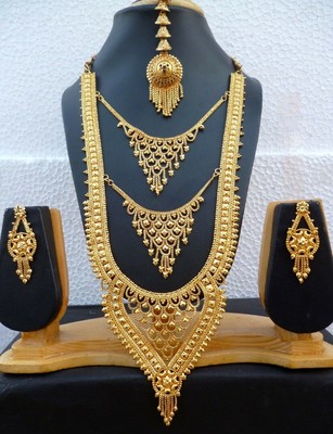 Long Rani Haar Necklace Earrings | eBay