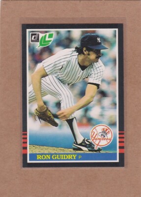 1985 LEAF BASEBALL RON GUIDRY #237 YANKEES NMMT OR BETTER *E092