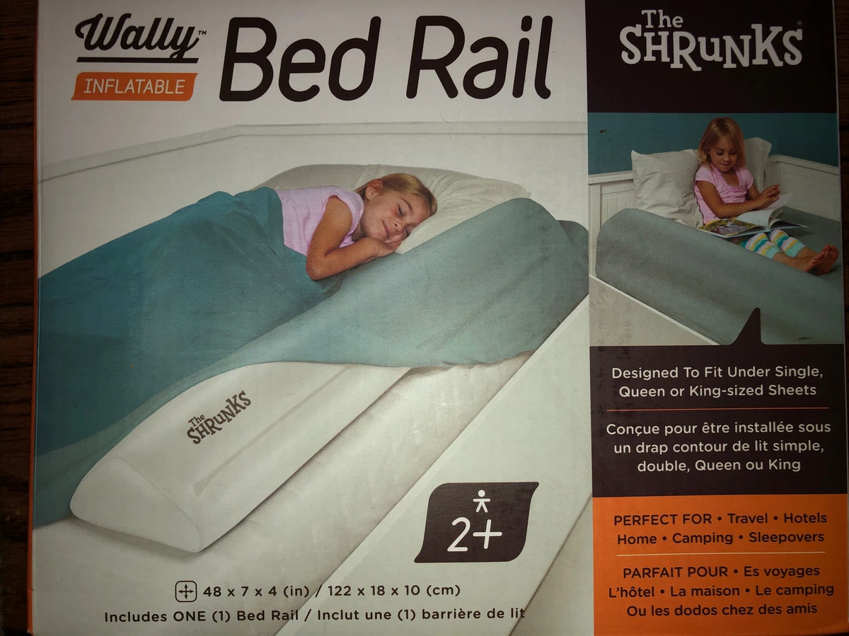 NEW Wally Inflatable Bed Rail The Shrunks Bedrail Baby Child