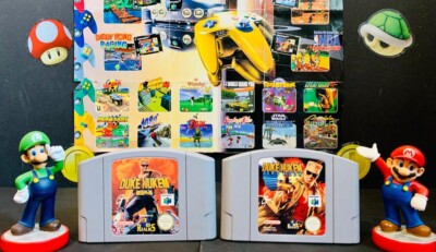 NINTENDO 64 || DUKE NUKEM 64 + ZERO HOUR ZUR AUSWAHL || GARANTIE +BLITZVERSAND |