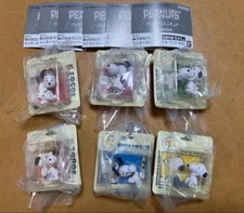 Snoopy PEANUTS Package Miniature Collection All 6 Types Comp Set Gacha JAPAN NEW