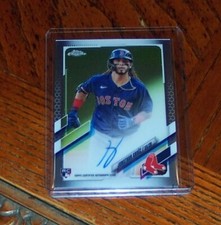 2021 Topps Chrome Rookie Auto Jonathan Arauz #RA-JAR Rookie Auto RC